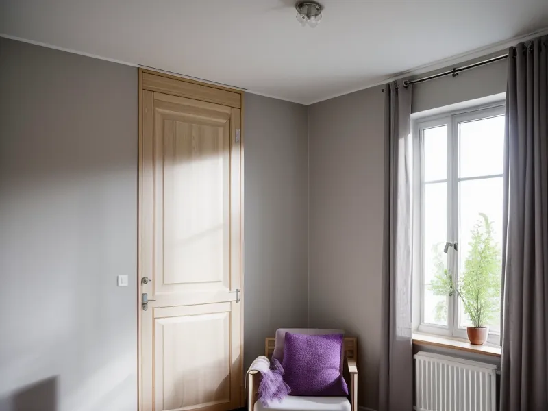 Ein ruhiger Platz in einer Altbauwohnung für ungestörte Selbstheilungs-Sessions.