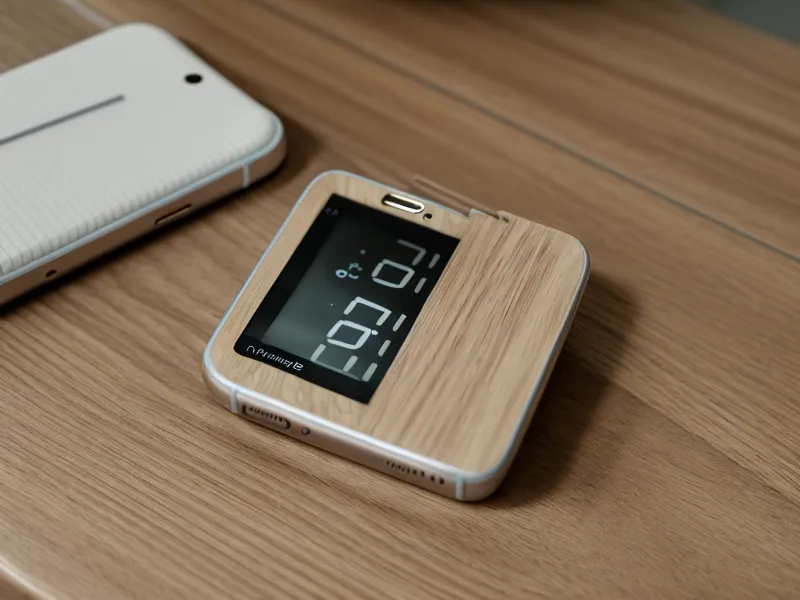 Nahaufnahme eines Smartphones mit einem 20-Minuten-Timer neben einem Notizheft.